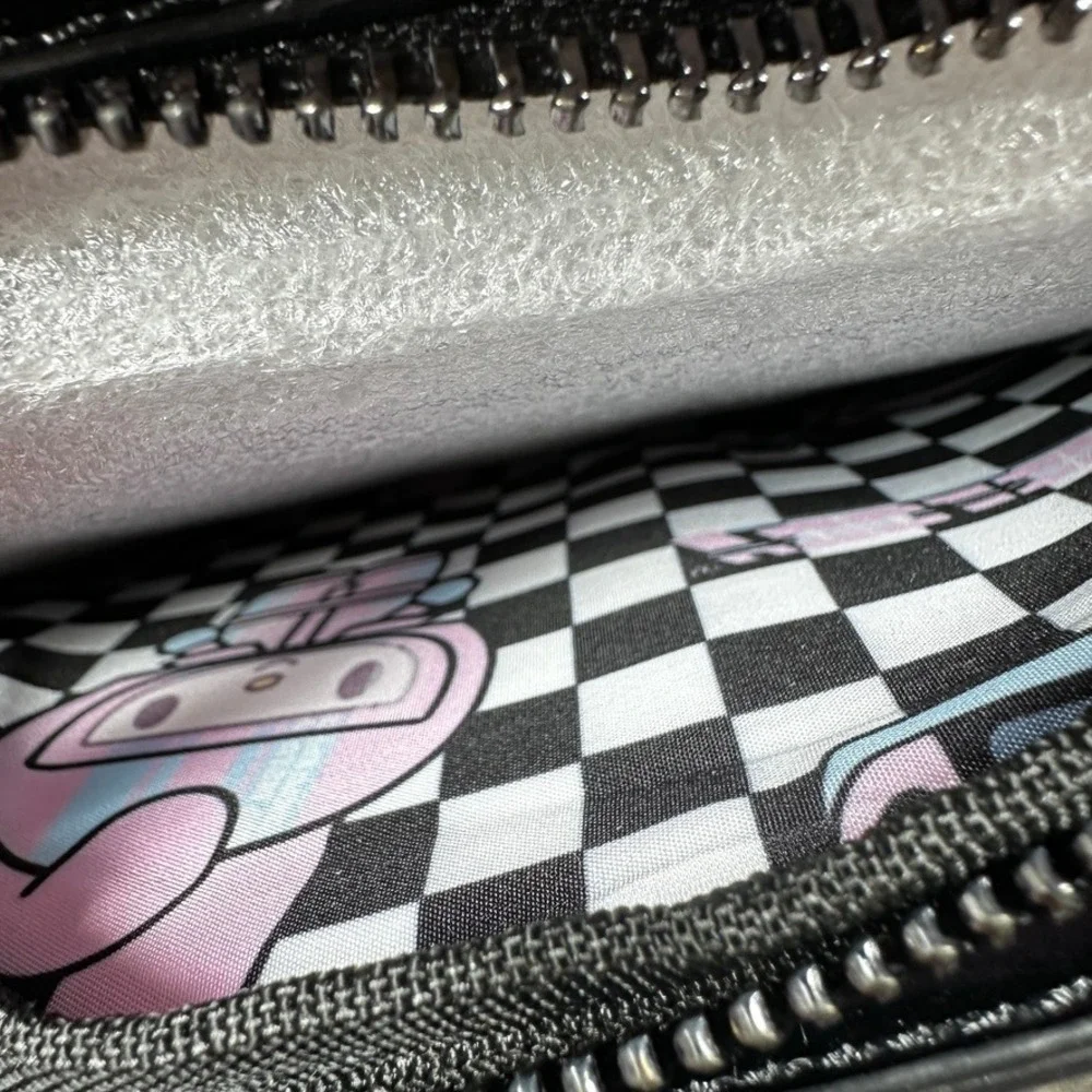 Loungefly Sanrio My Melody Tokyo Speed Mini Backpack‎ Iridescent Blue Race Car